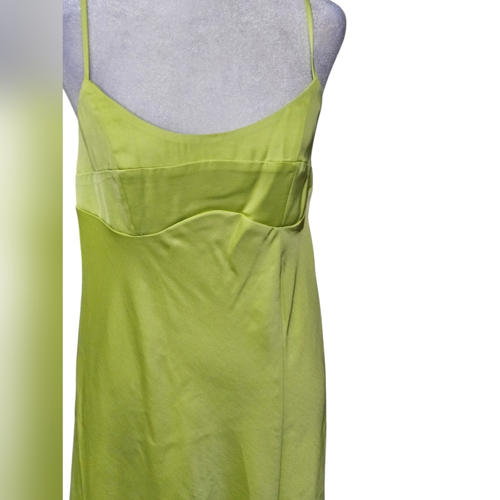 NWT A New Day Chic lime green Maxi dress Size XS - Picture 3 of 6